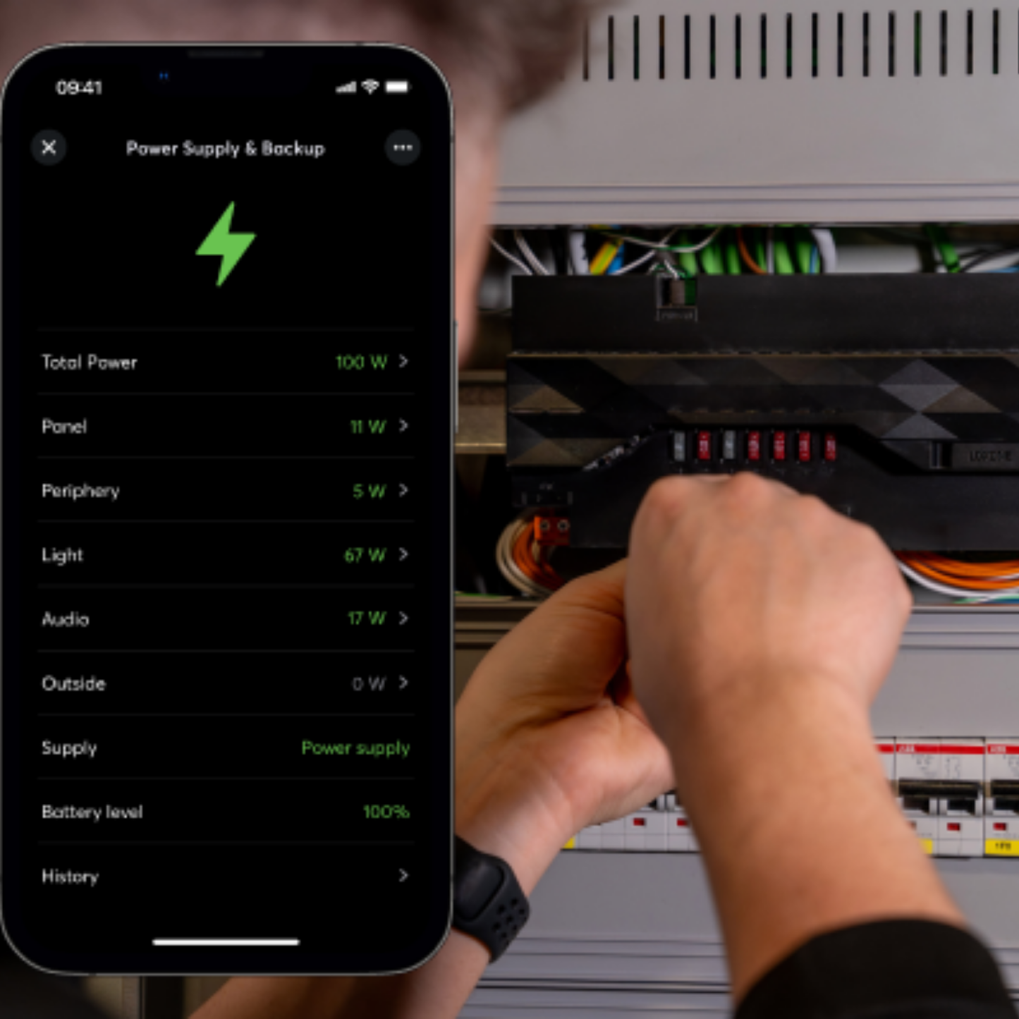 LOXONE Power Supply & Backup